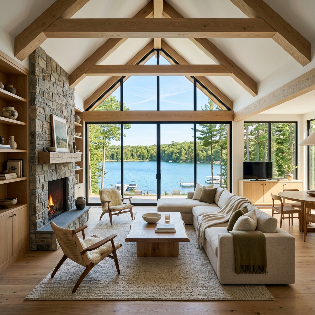 West Michigan home with lake view